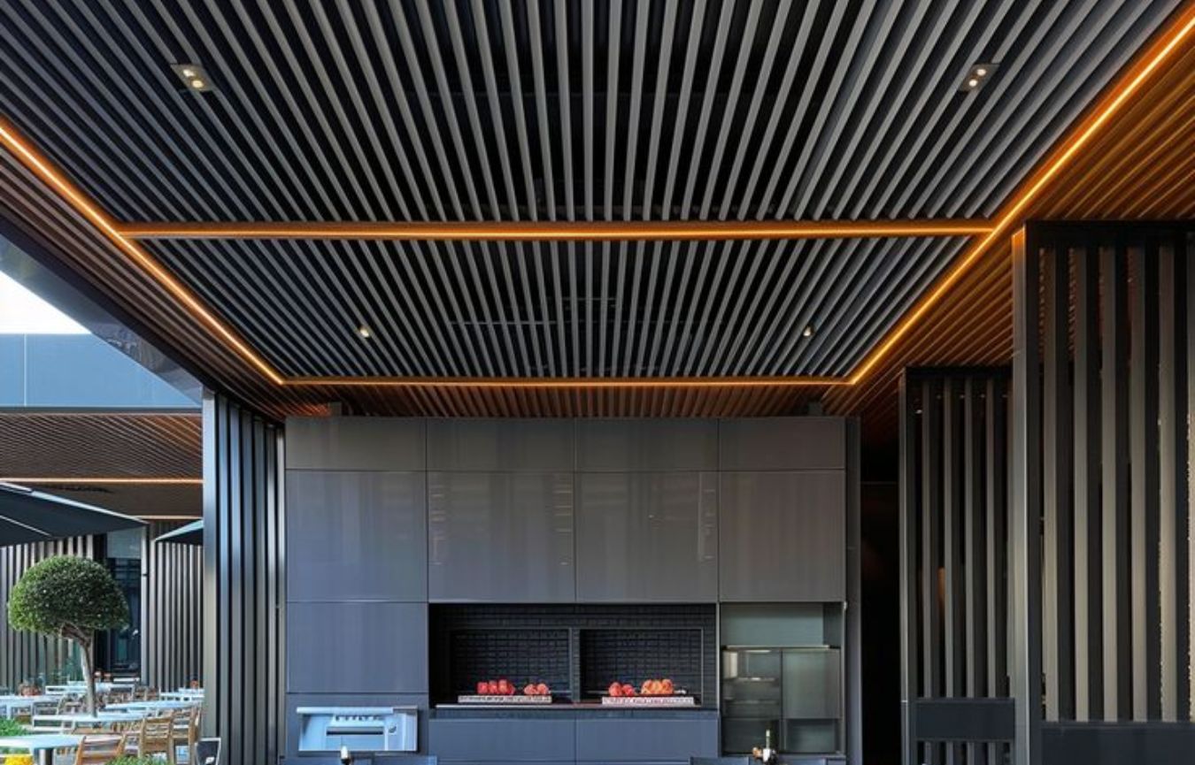 Image of 2M BAFFLE CEILING